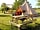 Hutton Le Hole Caravan Park: Bell tent and picnic table