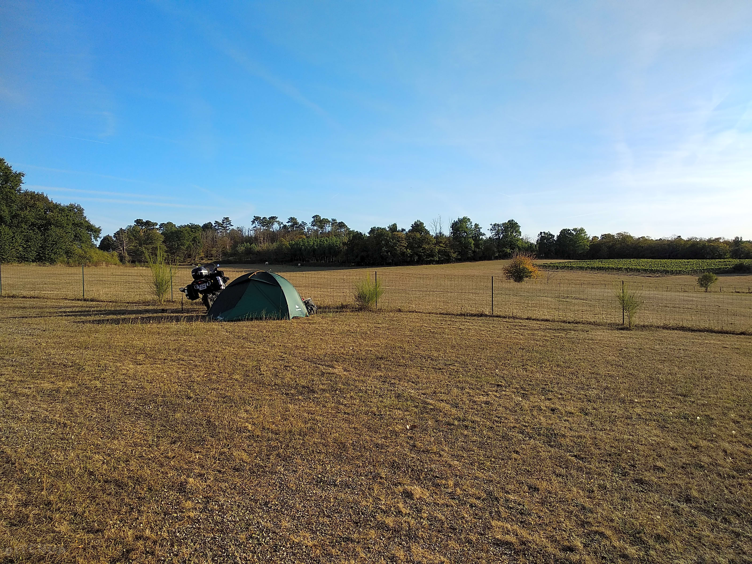 Camping Étang Vallier, Brossac, Charente