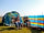 Lilliardsedge Holiday Park: A couple and their lovely dog Pepper enjoying a weekend in the sun in our large camping field (photo added by manager on 22/04/2019)