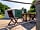 Whitlingham Broad Campsite: Alfresco dining space
