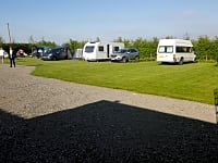 Spacious pitches Spacious pitches