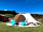 The Oaks Holiday Park: Bell Tent Outside