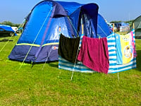 Great level pitches and plenty of space to camp Great level pitches and plenty of space to camp