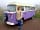 Broadhembury Caravan and Camping Park: Misty morning in front of Ciara our hired camper van before going for a lovely walk around the area
