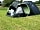 Llysyfran Meadow Campsite: 1st tent building attempt