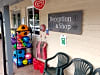 Blakemere Touring Caravan Park: Warm welcome at the reception (photo added by visitor on 08/06/2025)