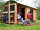 Brandy House Farm: Guests visiting the pod (photo added by manager on 06/01/2015)