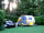 Camping de l'Abbatiale: Trees and hedges for shade and privacy