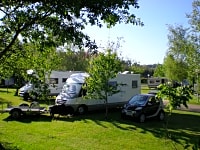 Spacious grass pitches Spacious grass pitches