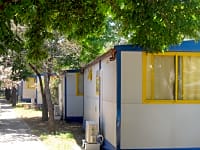 Mobile homes among the trees Mobile homes among the trees
