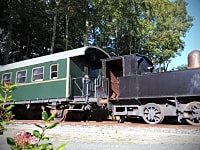 Train stacaravan 3 slaapkamers
