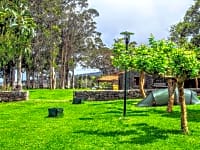 Grass pitch with water supply, electricity and drain Grass pitch with water supply, electricity and drain