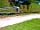 Holly Bush Park: We had a pheasant stroll past the van. Very small on this pic.