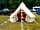 Longridge Marlow Glamping: Bell tent with bunting