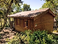 Bungalow 2 slaapkamers (met badkamer)