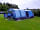 Beanhill Farm: A photo showing a large blue tent in a pitch at Beanhill Farm.
