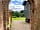 Poplar Shepherd's Hut at Willey Estates Camping: View from entrance to walled garden (photo added by manager on 15/08/2021)