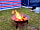 Coedhirion Farm: beautiful space next to tent for fire pit. very cosy