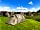 Adventure Camping: Camping and rear of Octocabin accommodation