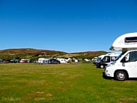 Spacious pitches Spacious pitches