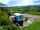 Fron Farm Shepherd's Huts: Aerial view of the huts and decking areas