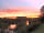 Huntsham Bridge Camping: Sunset from the campsite
