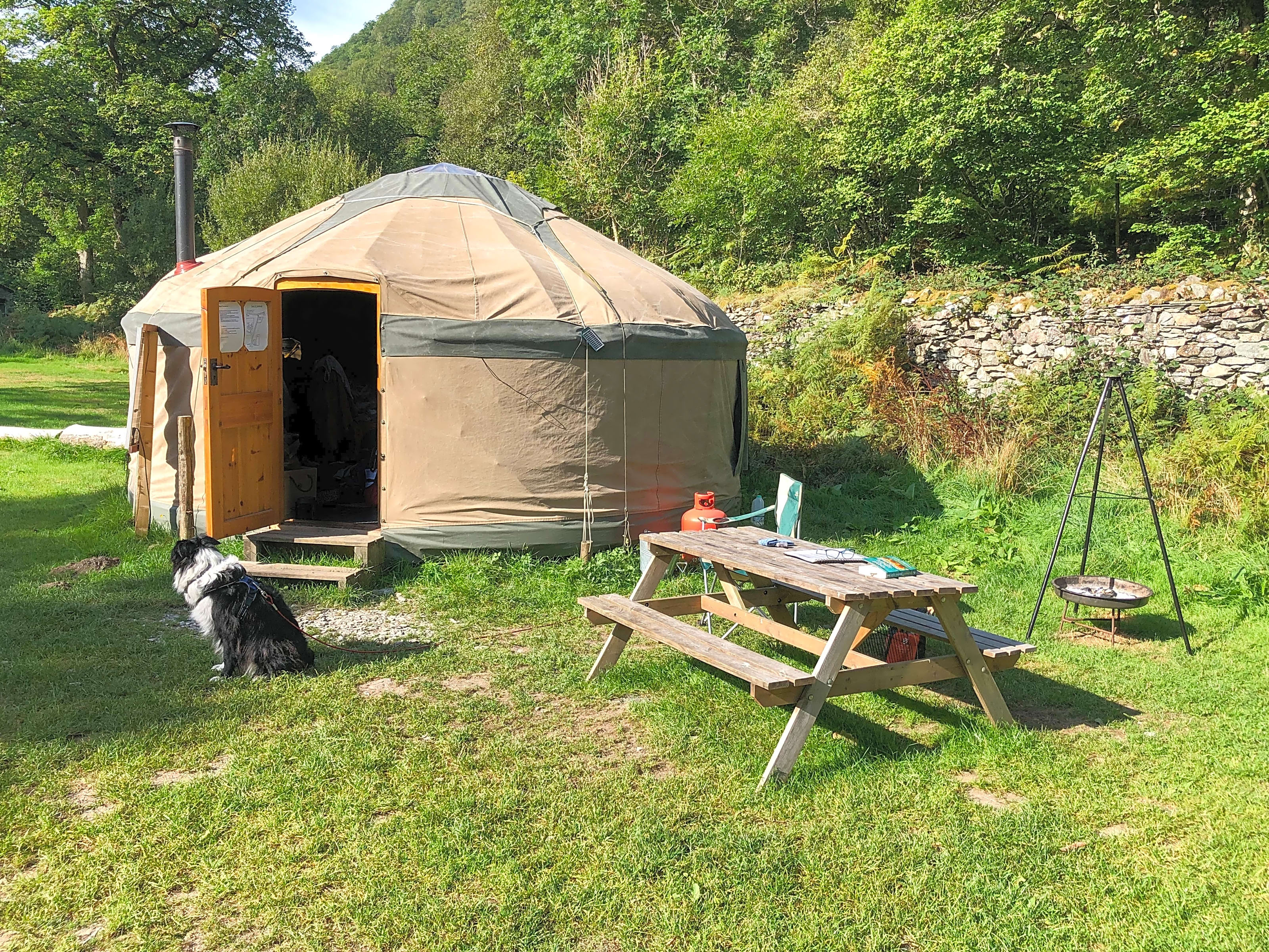 Yurt camping lake district online
