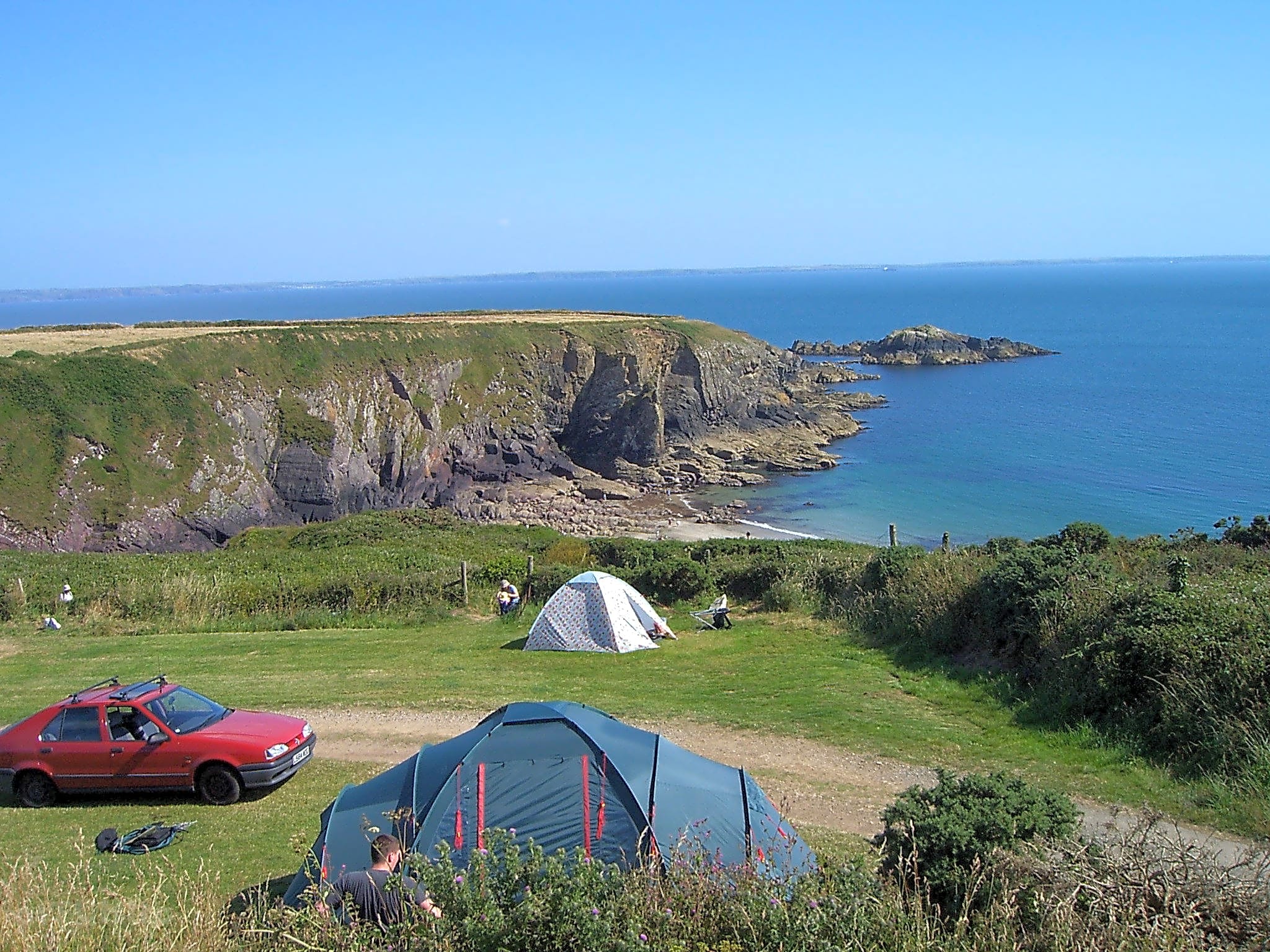 Caerfai campsite shop