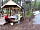 Camping Pod Heaven: Camping pods and a party corner