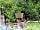 Albion Farm Yurt: The campfire outside the yurt