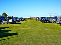 Parking by the pitches Parking by the pitches