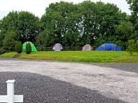 Grass tent area Grass tent area