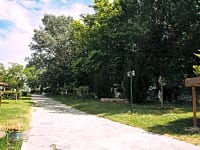 Emplacement sur herbe avec électricité optionnelle