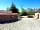 The Old Post Office Campsite: The entrance to the site - easily accessible with any caravan, including twin axles and motorhomes