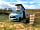 Glevering Estate: Our hire camper in peaceful campsite at Glevering Hall