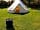 Bonnybridge Eco Camping and Glamping: Firepit by the tent