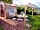 The New Inn: Outdoor dining area