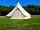 Herston Caravan and Camping: Bell tent in a grass field (photo added by manager on 08/05/2017)