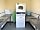Wold's View Country Park: Utility room, commercial washing machine, fridge for hire, ironing board and washing-up sinks