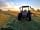 Park Farm Campsite: Tractor at silaging time