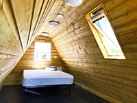 Cabana pod The Roost (banys privats)