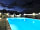 Trenewydd Farm: The pool at night