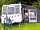 Thorpe Hall Caravan and Camping Site: Set up in the old orchard and ready for the jubilee celebrations