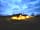 Fossoway Cabins: Lights at night