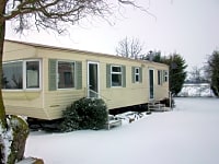 Exterior in the winter Exterior in the winter
