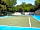 Camping Les Pierres Couchées: Tennis court