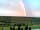 Tal-y-Fan Farm: Double rainbow over the scenery