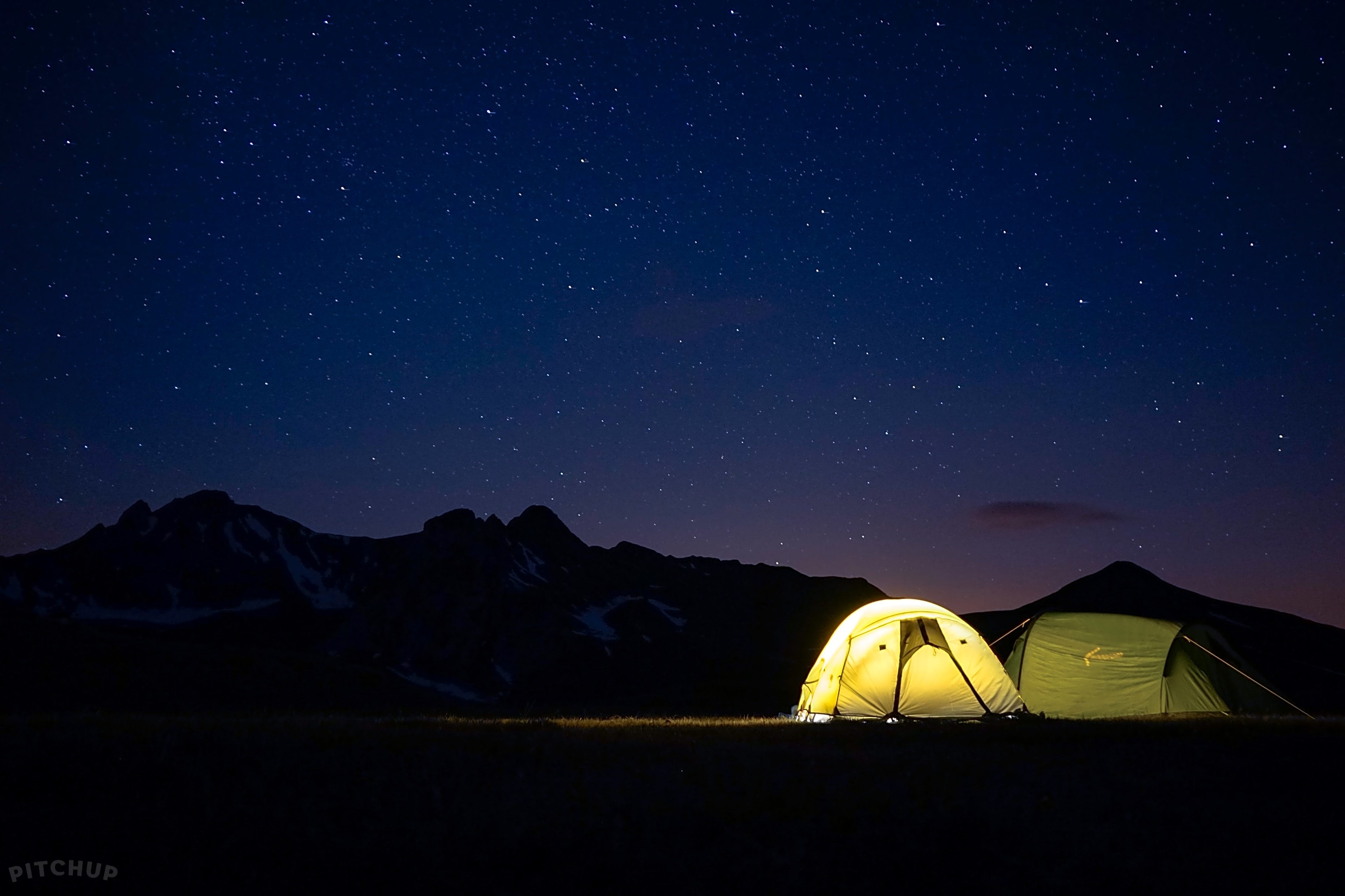 Sleeping in a tent sale