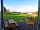Hunts Court Huts: View from Robin pod decking
