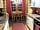 BCC Loch Ness Log Cabins: Kitchen area. Cooker, microwave, kettle, fridge with small freezer, coffee pot, toaster...